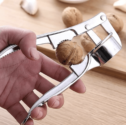 Walnut Cracker Pecan Nutcracker Tool Suitable for Walnuts Pecan Nuts Seafood Cracker with Non-Slip Handle - Image 4